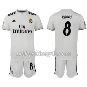 Fotbalový Dres Real Madrid KROOS 8 Dětské Domácí 2018/19